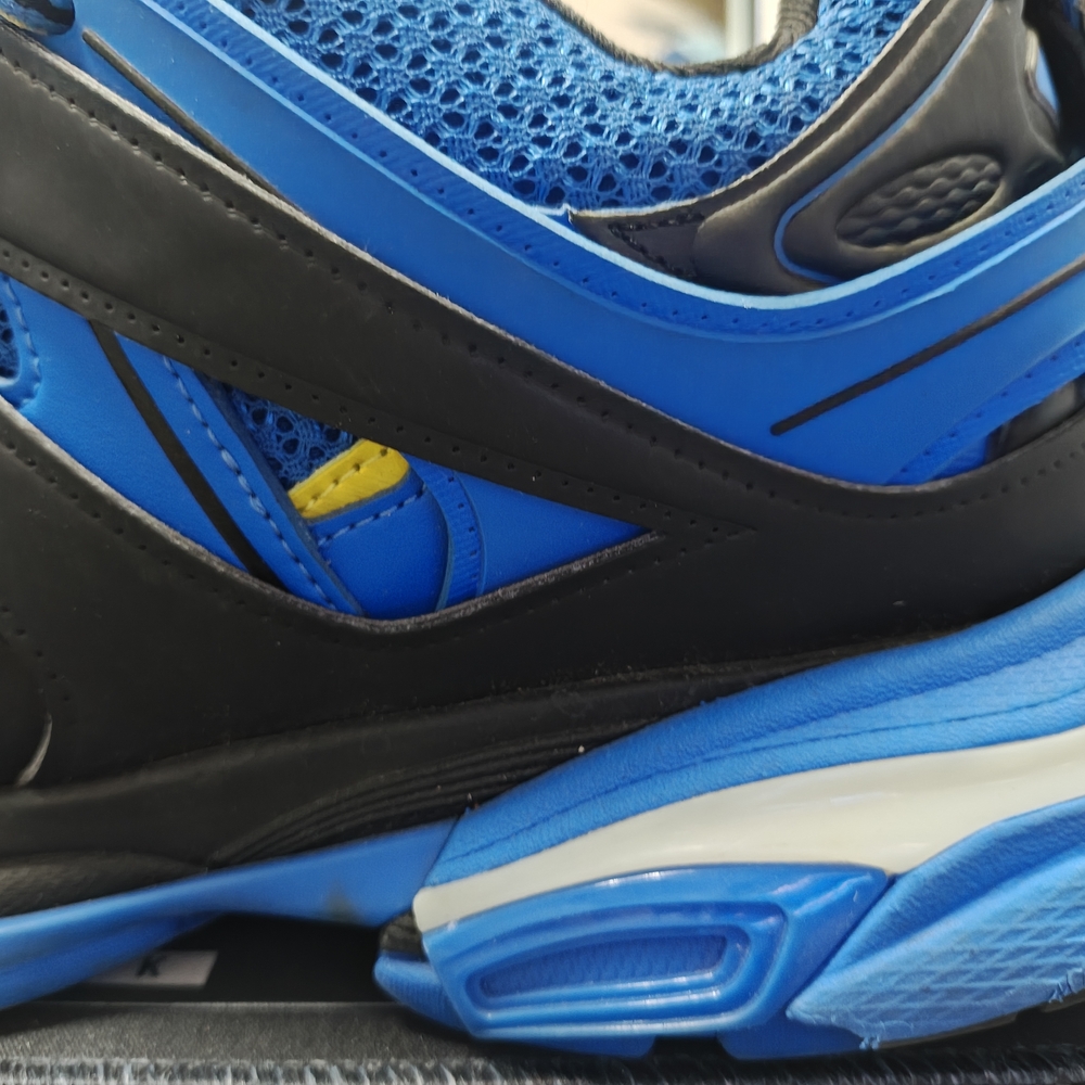 Balenciaga Blue and Yellow Sneakers - Picture 15 of 16